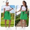 imageWomens 16quot 20quot Hiking Cargo Skort Skirt  High Waisted Golf Dressy Casual Workout Sport Skirt with Liner Quick DryGreen