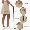 imageWomens 16quot 20quot Hiking Cargo Skort Skirt  High Waisted Golf Dressy Casual Workout Sport Skirt with Liner Quick DryKhaki