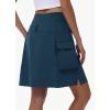 imageWomens 16quot 20quot Hiking Cargo Skort Skirt  High Waisted Golf Dressy Casual Workout Sport Skirt with Liner Quick DryNavy
