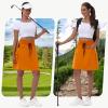 imageWomens 16quot 20quot Hiking Cargo Skort Skirt  High Waisted Golf Dressy Casual Workout Sport Skirt with Liner Quick DryOrange