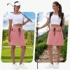 imageWomens 16quot 20quot Hiking Cargo Skort Skirt  High Waisted Golf Dressy Casual Workout Sport Skirt with Liner Quick DryPeach