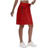 imageWomens 16quot 20quot Hiking Cargo Skort Skirt  High Waisted Golf Dressy Casual Workout Sport Skirt with Liner Quick DryRed