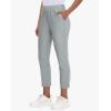 imageWomens Golf Pants Stretch with Zipper Pockets 78 Ankle Petite Slacks for Travel Casual Athletic Yoga Work BusinessLight Grey