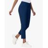 imageWomens Golf Pants Stretch with Zipper Pockets 78 Ankle Petite Slacks for Travel Casual Athletic Yoga Work BusinessNavy