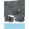 imageYouth Boys Golf Shorts Stretch Lightweight Kids School Uniform Clothes Flat Front Casual Khaki Hybrid Chino Dress ShortGrey