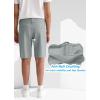imageYouth Boys Golf Shorts Stretch Lightweight Kids School Uniform Clothes Flat Front Casual Khaki Hybrid Chino Dress ShortLight Grey
