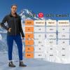 imageWomens Fleece Lined Hiking Joggers Pants Hight Waist Water Resistant Winter Cold Weather Thermal Sweatpant Cargo PocketNavy Blue