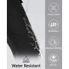 imageWomens Hiking Cargo Pants Quick Dry Lightweight Water Resistant UPF 50 Travel Athletic Pants with Zipper PocketsBlack