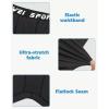 imageYouth Boys One Leg Compression Pants  34 Kids Basketball Tights Girls Football Soccer Leggings Sports Base LayerBlack Full Length