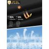 imageYouth Boys One Leg Compression Pants  34 Kids Basketball Tights Girls Football Soccer Leggings Sports Base LayerBlack Left Long