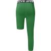 imageYouth Boys One Leg Compression Pants  34 Kids Basketball Tights Girls Football Soccer Leggings Sports Base LayerGreen Right Long