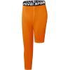 imageYouth Boys One Leg Compression Pants  34 Kids Basketball Tights Girls Football Soccer Leggings Sports Base LayerOrange Right Long