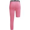 imageYouth Boys One Leg Compression Pants  34 Kids Basketball Tights Girls Football Soccer Leggings Sports Base LayerPink Left Long