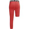 imageYouth Boys One Leg Compression Pants  34 Kids Basketball Tights Girls Football Soccer Leggings Sports Base LayerRed Left Long