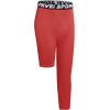 imageYouth Boys One Leg Compression Pants  34 Kids Basketball Tights Girls Football Soccer Leggings Sports Base LayerRed Left Long