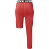 imageYouth Boys One Leg Compression Pants  34 Kids Basketball Tights Girls Football Soccer Leggings Sports Base LayerRed Right Long