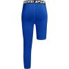 imageYouth Boys One Leg Compression Pants  34 Kids Basketball Tights Girls Football Soccer Leggings Sports Base LayerRoyal Blue Left Long