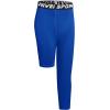 imageYouth Boys One Leg Compression Pants  34 Kids Basketball Tights Girls Football Soccer Leggings Sports Base LayerRoyal Blue Left Long