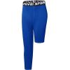 imageYouth Boys One Leg Compression Pants  34 Kids Basketball Tights Girls Football Soccer Leggings Sports Base LayerRoyal Blue Right Long