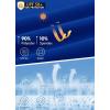 imageYouth Boys One Leg Compression Pants  34 Kids Basketball Tights Girls Football Soccer Leggings Sports Base LayerRoyal Blue Right Long