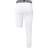 imageYouth Boys One Leg Compression Pants  34 Kids Basketball Tights Girls Football Soccer Leggings Sports Base LayerWhite Right Long