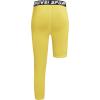 imageYouth Boys One Leg Compression Pants  34 Kids Basketball Tights Girls Football Soccer Leggings Sports Base LayerYellow Left Long