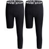 2-pack Black/Black (Left Long)