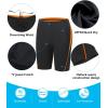 imageBoys Swim Jammers  Youth Competitive Swim Racing Team Swimming Shorts Swimsuit Trunks Bathing Suit Quick Dry UPF 5012blackOrange