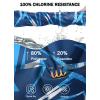 imageBoys Swim Jammers  Youth Competitive Swim Racing Team Swimming Shorts Swimsuit Trunks Bathing Suit Quick Dry UPF 5015spray