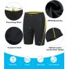 imageBoys Swim Jammers  Youth Competitive Swim Racing Team Swimming Shorts Swimsuit Trunks Bathing Suit Quick Dry UPF 50BlackYellow