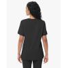 imageScrub Tops Women with 5 Pockets  Soft Stretch VNeck Nurse Shirt Scrubs AntiWrinkle Back Princess Seams Classic FitPewter