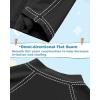 imageToddlers Full Zip Up UV Rash Guard SPF Swim Shirts  Baby Boys Girls Long Sleeve Sun Protection Shirts Quick Dry UPF50Black
