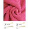 imageWomens Polar Fleece Dress Zip Pocket Sleeveless Tunic Sweatshirt Dress Quarter Zip Pullover Winter OutfitsPink