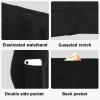 imageYouth Girls 4quot 5quot Volleyball Spandex Shorts  Kid Biker Cheer Dance Yoga Athletic Workout Gymnastics Compression Short11black5 Inch2 Pk