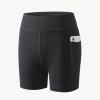 imageYouth Girls 4quot 5quot Volleyball Spandex Shorts  Kid Biker Cheer Dance Yoga Athletic Workout Gymnastics Compression Short2black4 Inch2 Pk