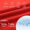 imageYouth Girls 4quot 5quot Volleyball Spandex Shorts  Kid Biker Cheer Dance Yoga Athletic Workout Gymnastics Compression Short8red4 Inch