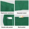 imageYouth Girls 4quot 5quot Volleyball Spandex Shorts  Kid Biker Cheer Dance Yoga Athletic Workout Gymnastics Compression ShortGreen