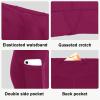 imageYouth Girls 4quot 5quot Volleyball Spandex Shorts  Kid Biker Cheer Dance Yoga Athletic Workout Gymnastics Compression ShortMaroon