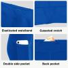 imageYouth Girls 4quot 5quot Volleyball Spandex Shorts  Kid Biker Cheer Dance Yoga Athletic Workout Gymnastics Compression ShortRoyal Blue