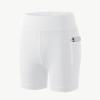 imageYouth Girls 4quot 5quot Volleyball Spandex Shorts  Kid Biker Cheer Dance Yoga Athletic Workout Gymnastics Compression ShortWhite