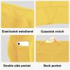 imageYouth Girls 4quot 5quot Volleyball Spandex Shorts  Kid Biker Cheer Dance Yoga Athletic Workout Gymnastics Compression ShortYellow