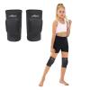 imageWomens Girls Volleyball Knee Pads  Hight Shock Absorbing Soft EVA Knee Brace Protective for Football Dance Yoga BikerBlack