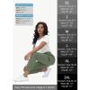 imageHigh Waisted Jogger Style Scrub Pants for Women  8 Pockets Medical Bottoms Tapered Yoga Waistband Ribbed Ankle CuffsOlive