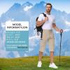 imageMens 15quot Long Shorts Below Knee Capri Hiking Casual Cargo Short Zippers Pockets Quick Dry Lightweight Water ResistantKhaki
