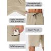 imageMens 9quot Swim Trunks No Liner  Quick Dry Long Board Shorts Bathing Suit Surf Beach Shorts with Zipper Pockets UPF50Khaki
