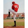 imageMens Utility Baseball Pants  Tapered Jogger Fit Adult Training Tweeners Pants DualLayer KneesBblack
