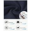 imageWomens 10quot Cotton Bermuda Shorts  Jersey Long Sweat Knee Length Athletic Lounge Walking Summer Shorts with Zip PocketNavy