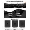 imageWomens 5quot Swim Shorts  Tummy Control High Waisted Loose Fitting with Zipper Pocket Liner Quick Dry Bottom UPF50Black
