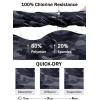 imageWomens 5quot Swim Shorts  Tummy Control High Waisted Loose Fitting with Zipper Pocket Liner Quick Dry Bottom UPF50Camo Grey