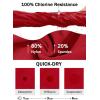 imageWomens 5quot Swim Shorts  Tummy Control High Waisted Loose Fitting with Zipper Pocket Liner Quick Dry Bottom UPF50Red